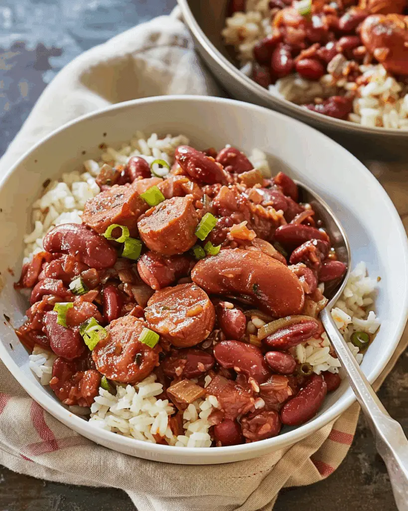 Authentic Louisiana Red Beans and Rice