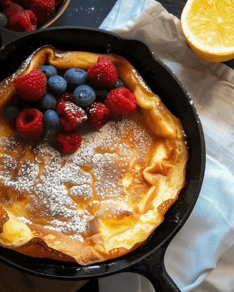 Dutch Baby (Oven Baked Pancake)