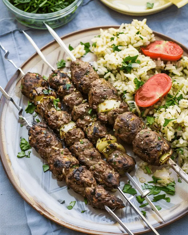 Kafta Kebabs