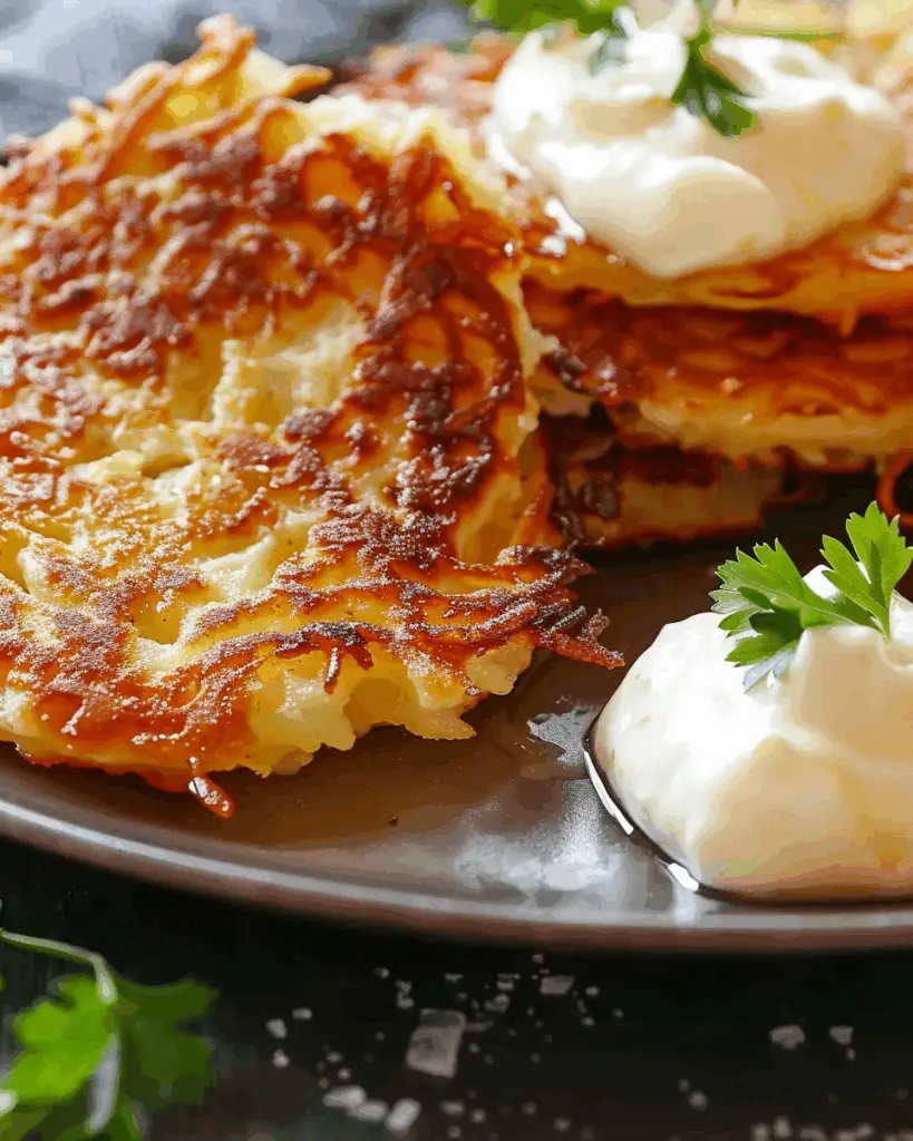 Kartoffelpuffer (German Potato Pancakes)