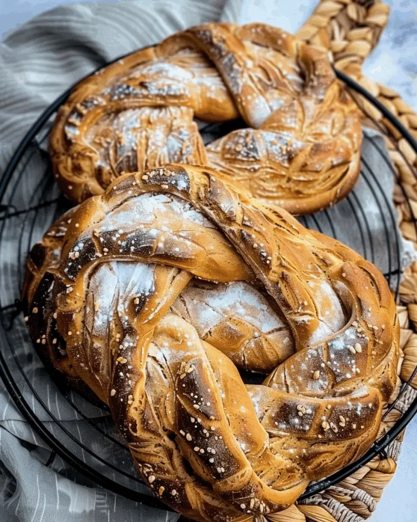 Twisted Apple Speculaas Bread