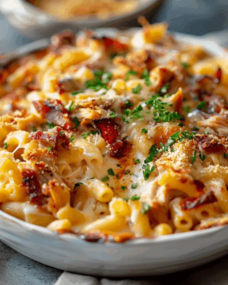 BBQ Chicken Mac and Cheese