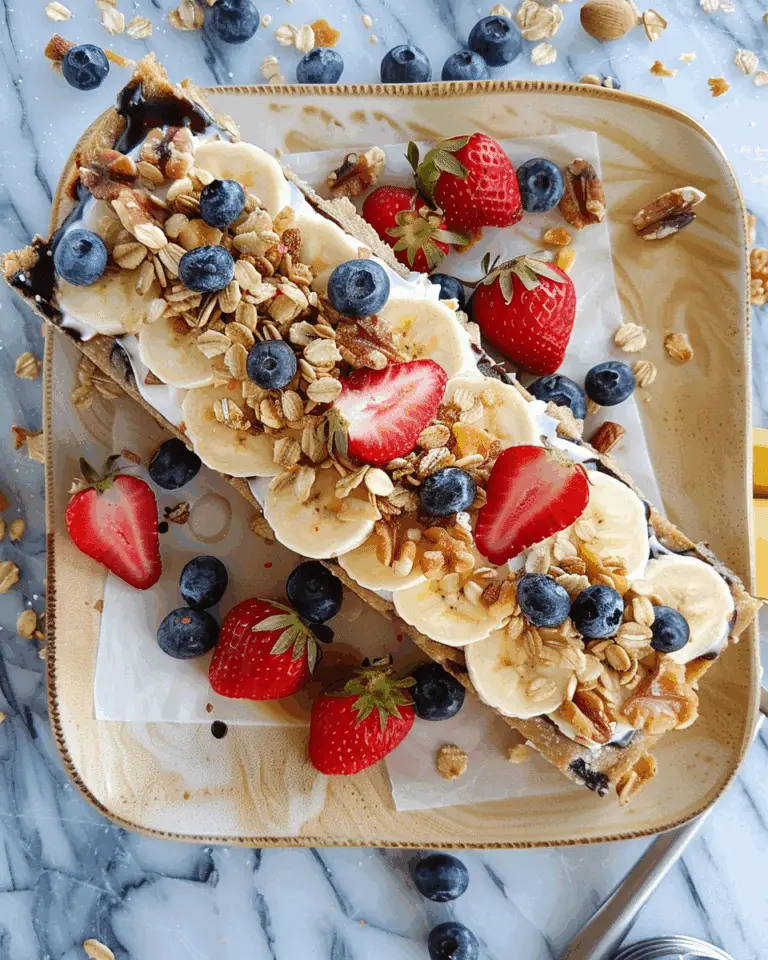 Banana Split Breakfast Bar