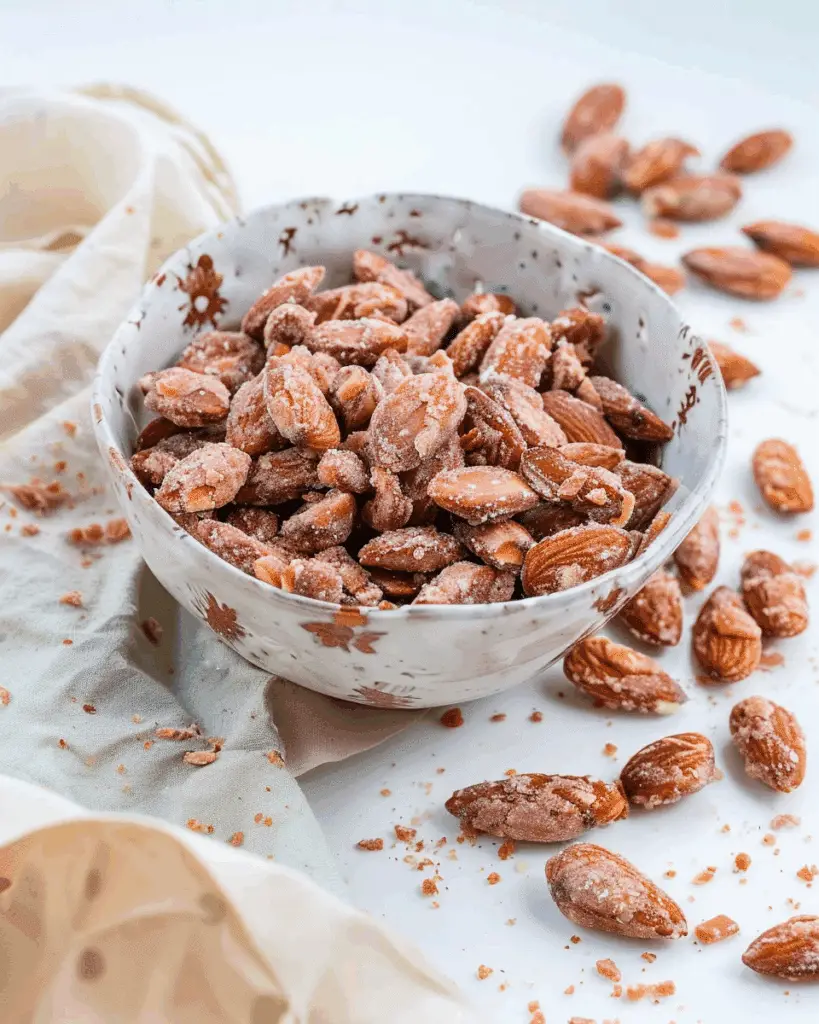 German Candied Almonds (Gebrannte Mandeln)