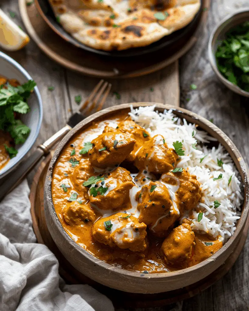 Super Simple Coconut Chicken Tikka Masala