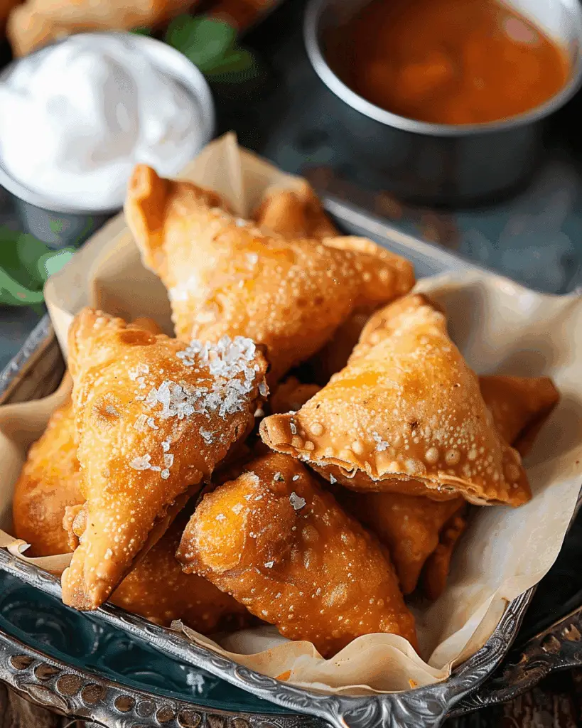 Pumpkin Pie Samosas