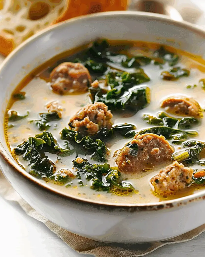 Sausage and Kale Soup