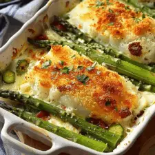 Cod and Asparagus Bake-image