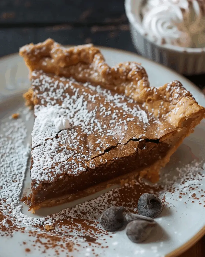 Chocolate Chess Pie