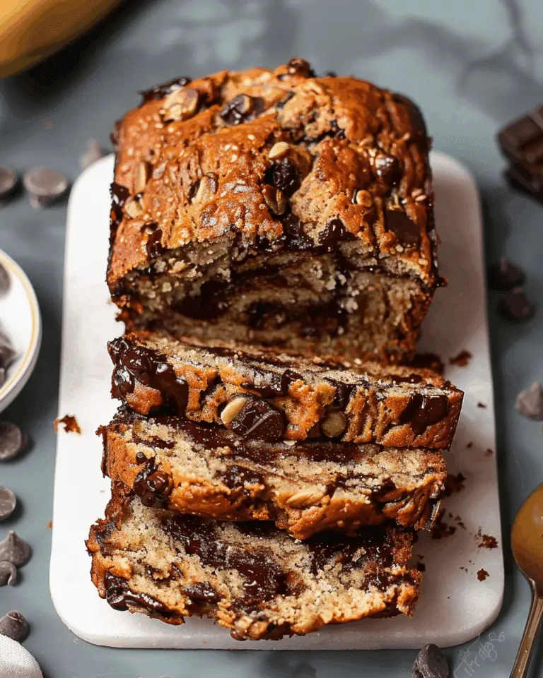 Maple Chocolate Chip Banana Bread [Vegan]