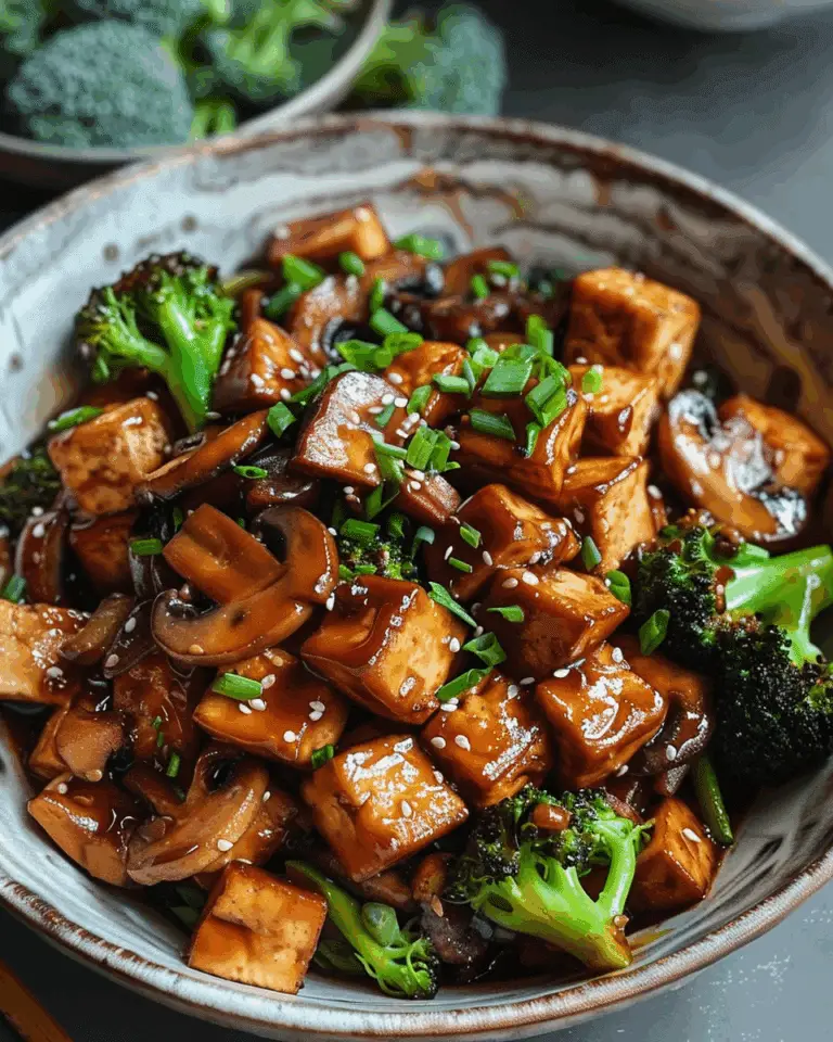 Mushroom and Tofu Stir-Fry (25-Minutes)