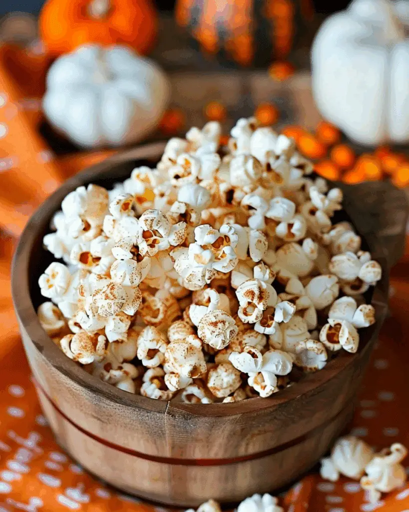 Pumpkin Pie Spice Kettle Corn