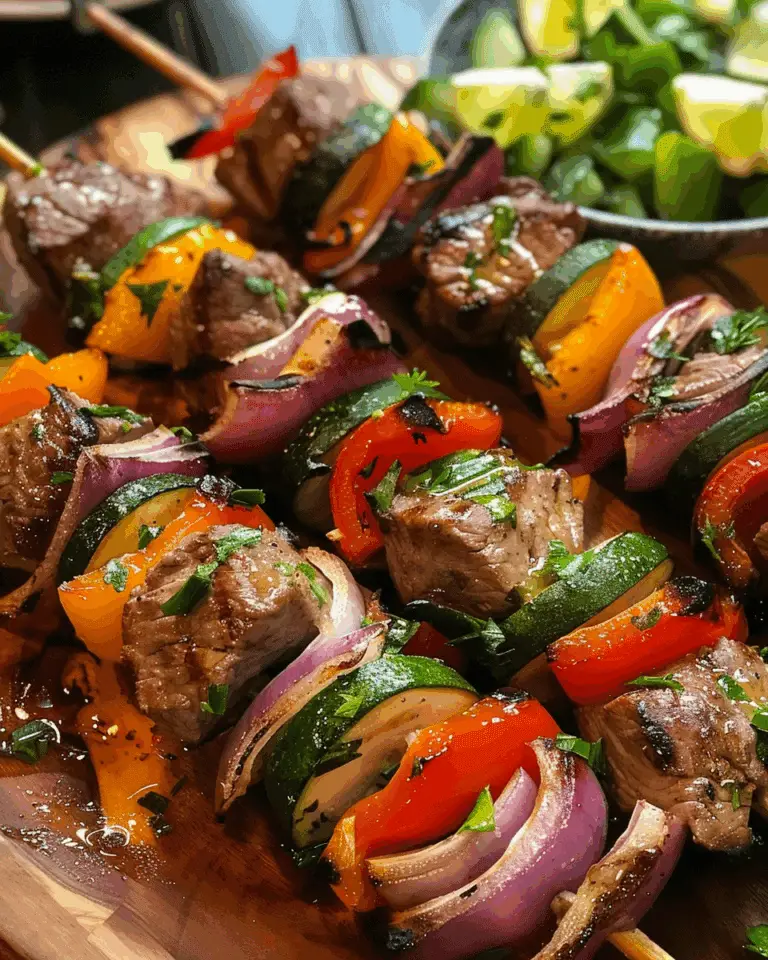 Beef Shish Kabobs