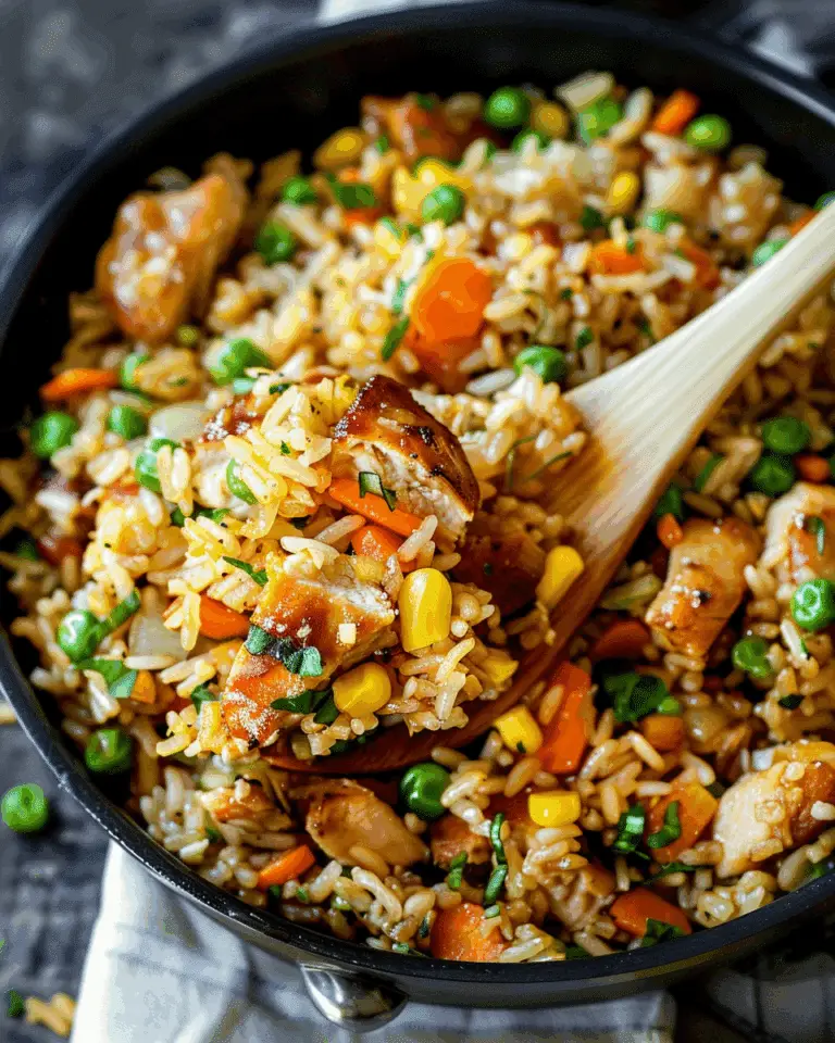 Delicious Chicken Teriyaki Fried Rice