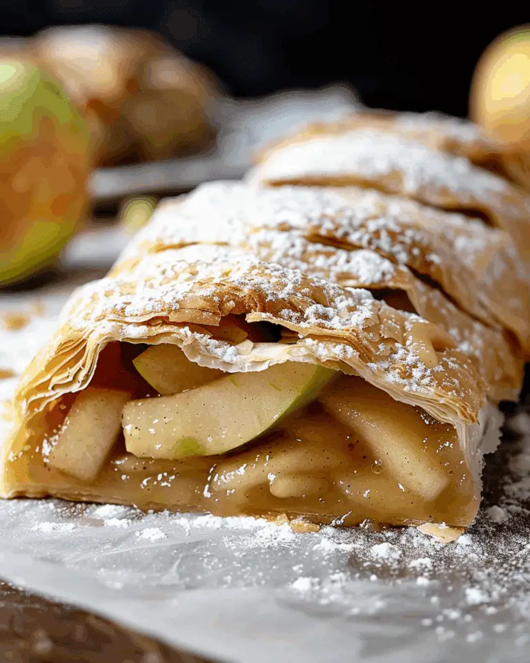 German Apple Strudel (Apfelstrudel)