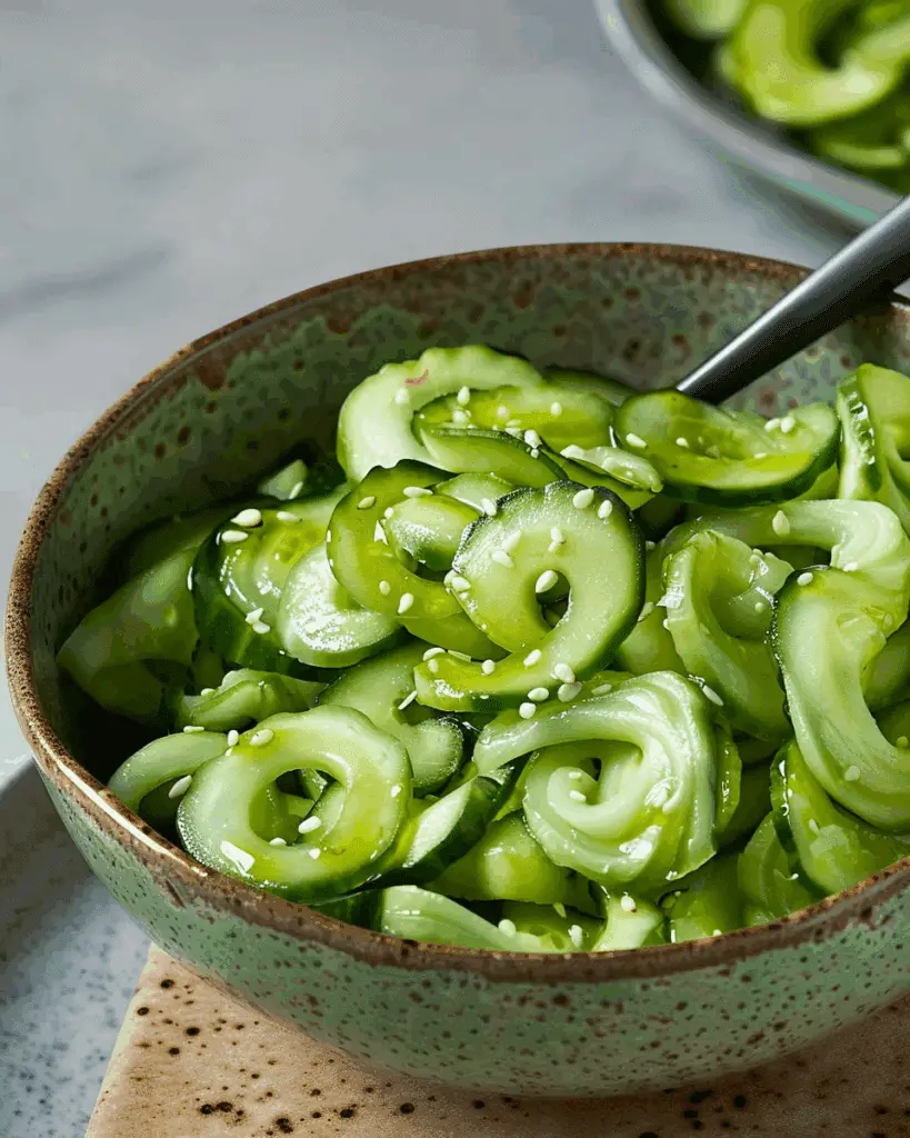 Sunomono (Japanese Cucumber Salad)