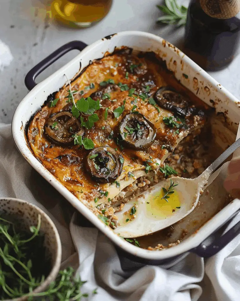 Vegan Greek Moussaka