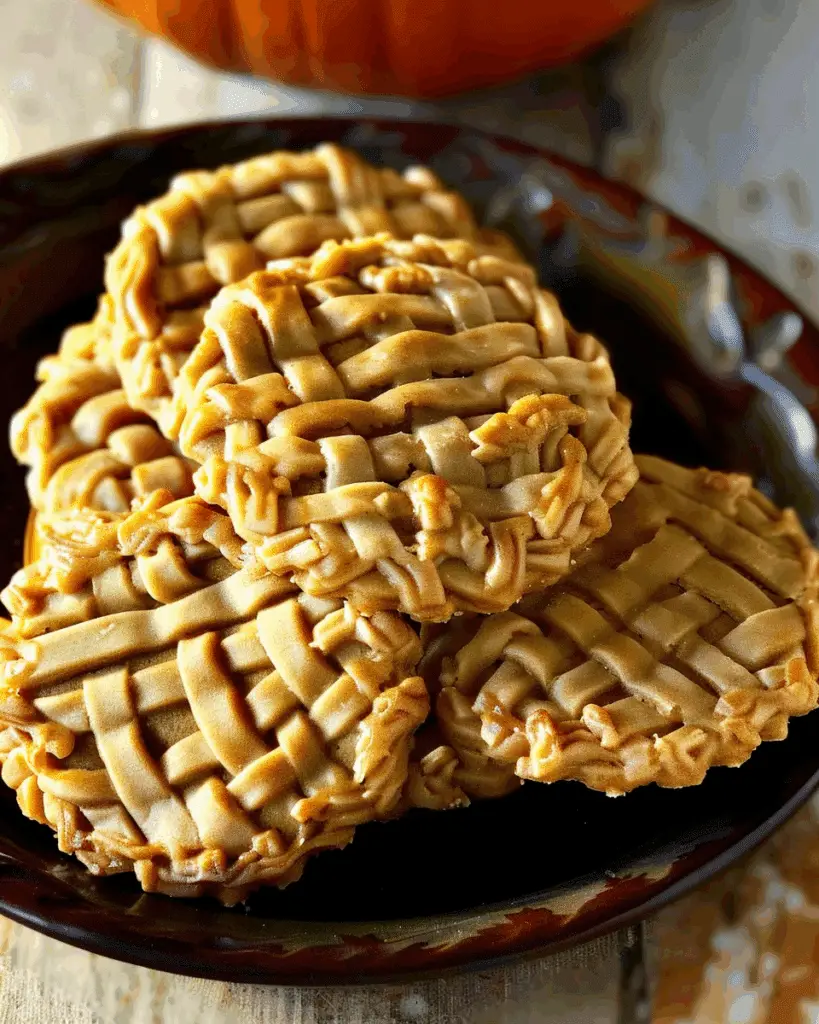 Pumpkin Pie Cookies