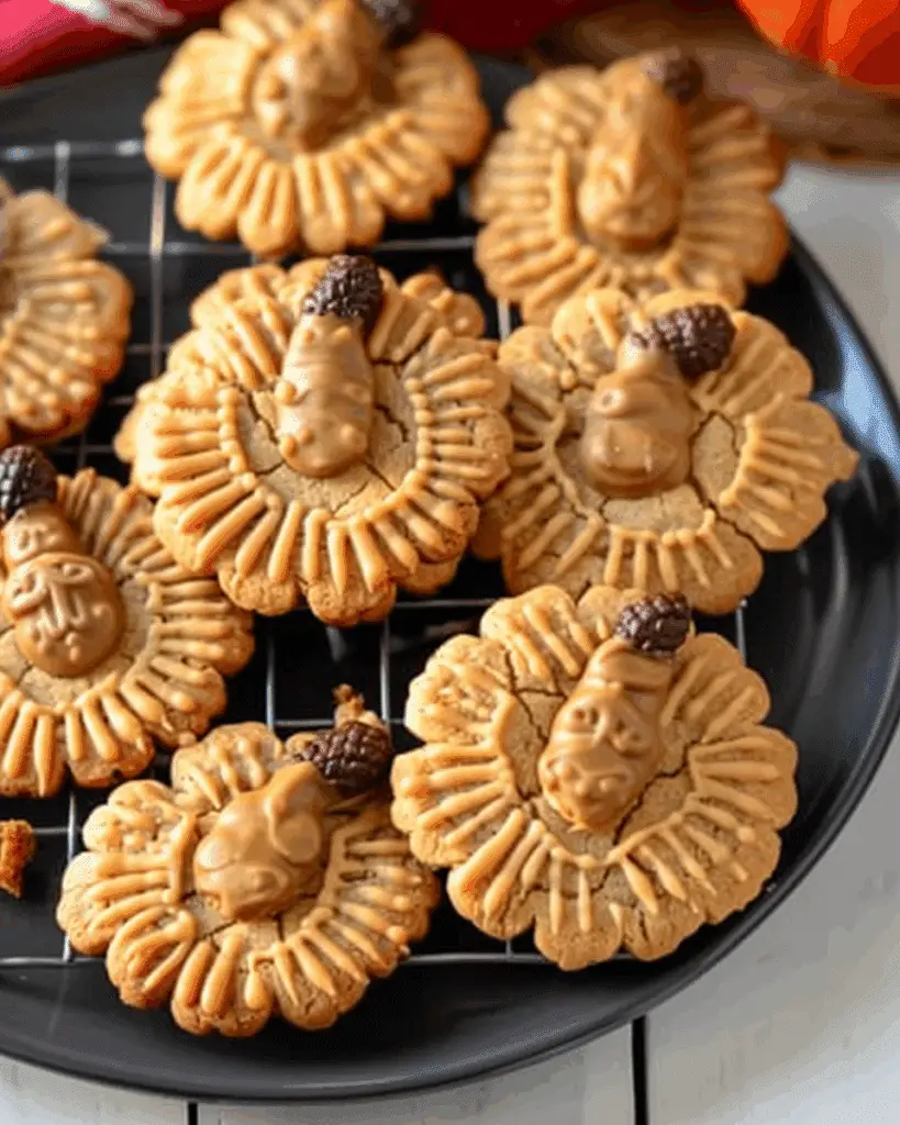 Nutter Butter Turkey Cookies
