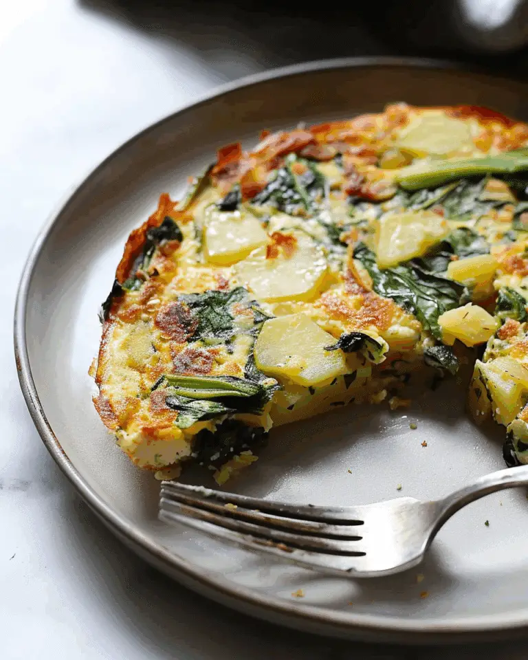 Potato, Leek, and Chard Frittata