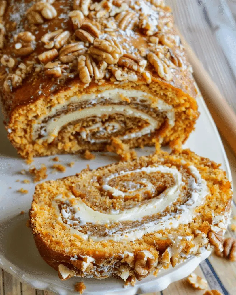 Pumpkin Nut Roll