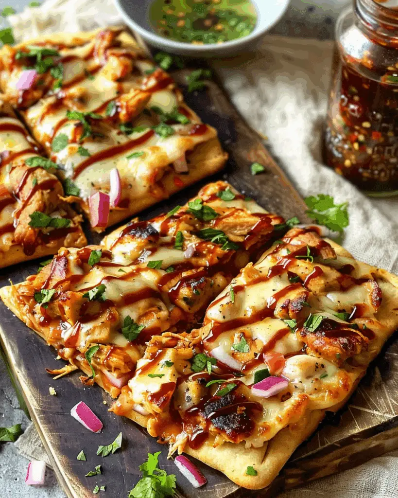 BBQ Chicken Flatbread