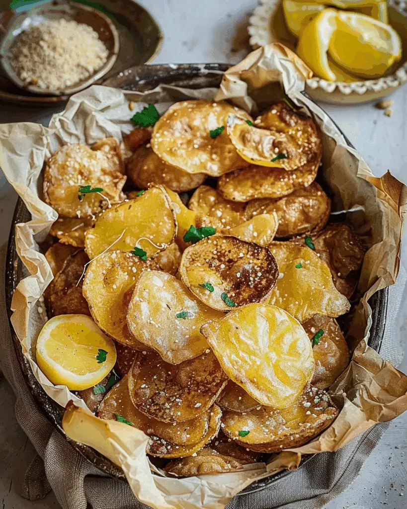 Classic Biftekia and Chips