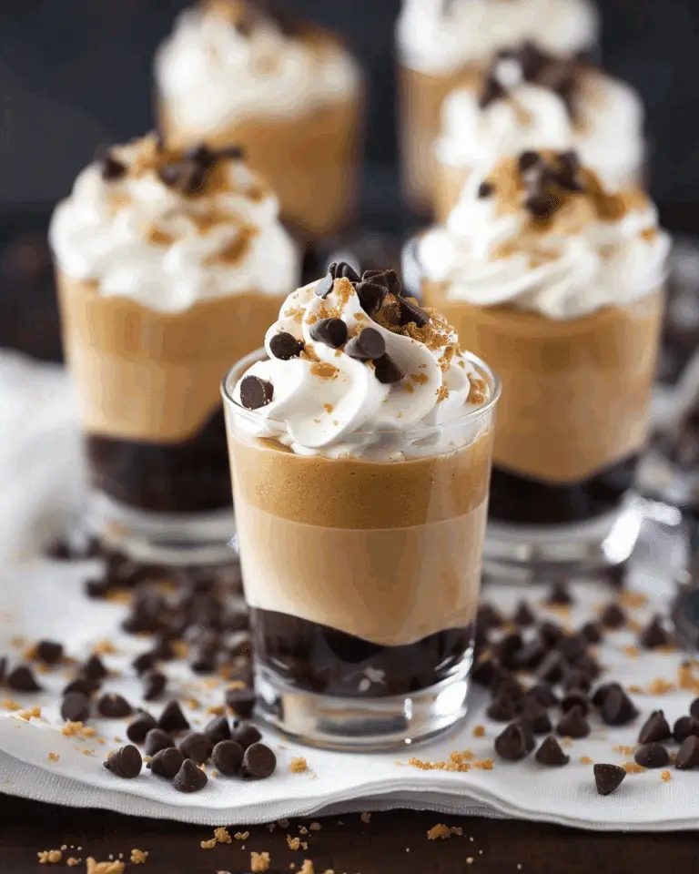 Peanut Butter Pie Dessert Shooters