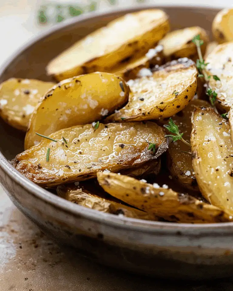 Salt and Vinegar Fingerling Potatoes