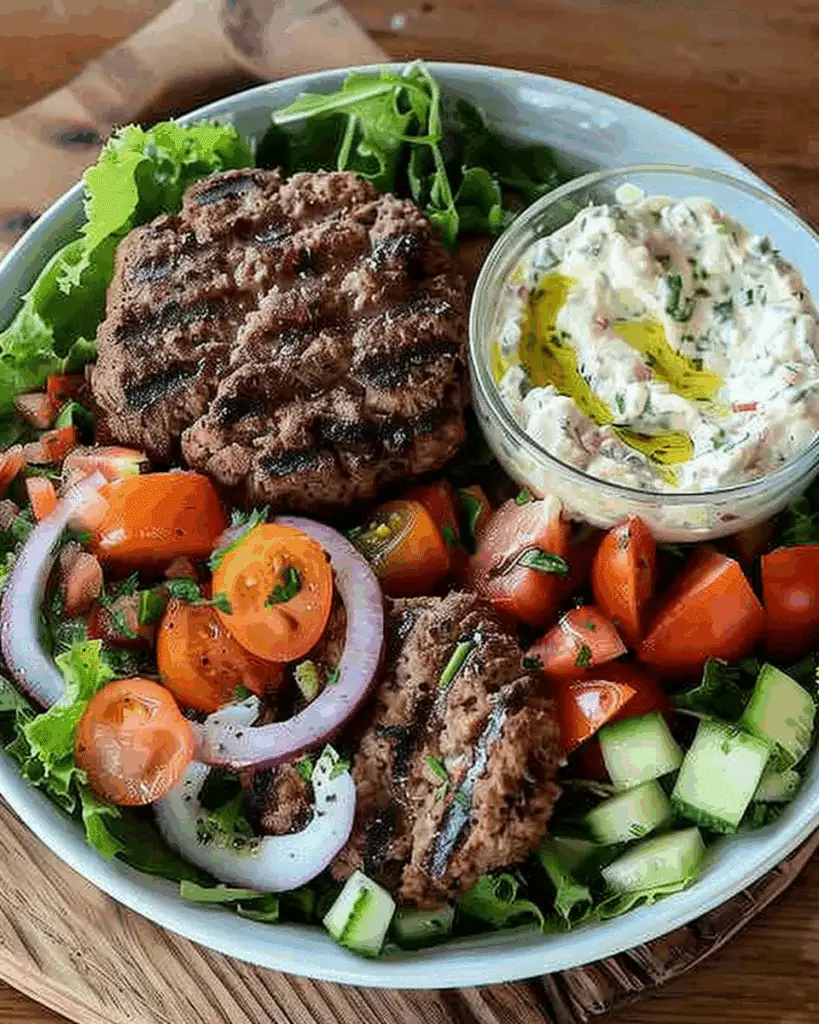 Burger Salad (With Leftovers or From Scratch)