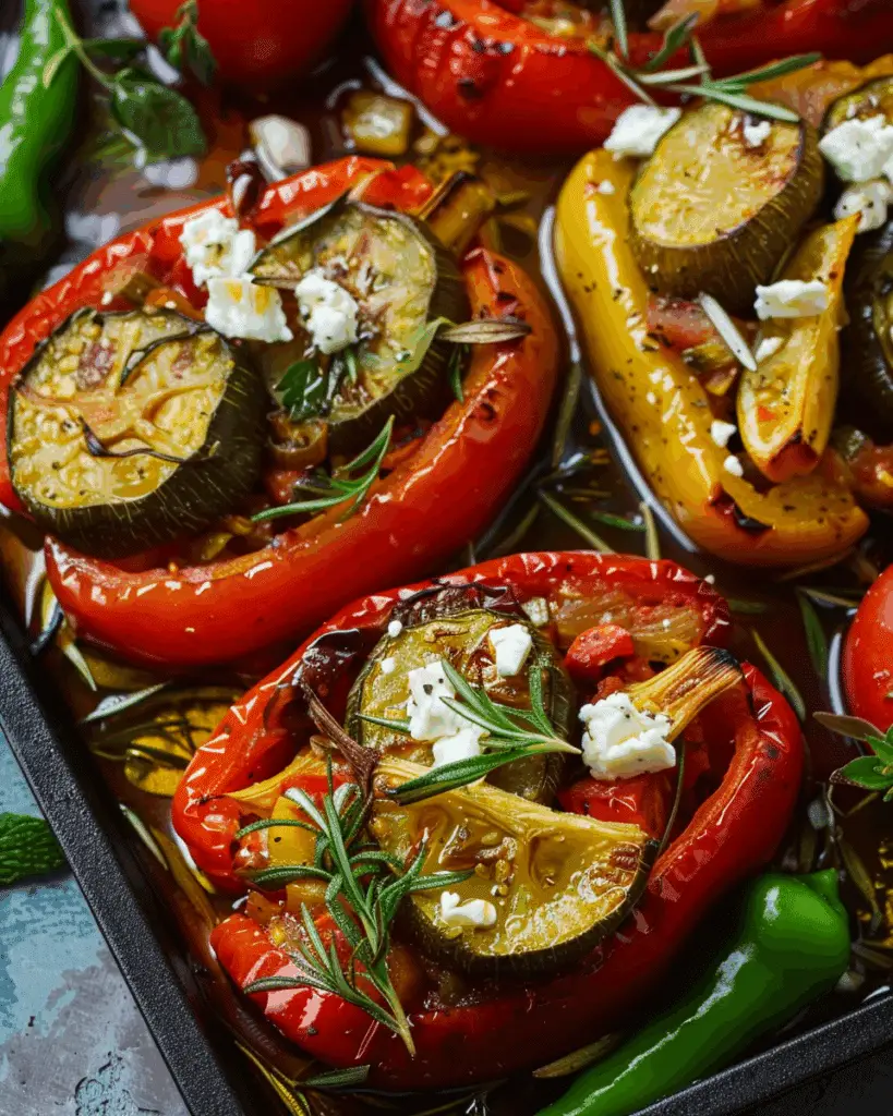 Greek Stuffed Vegetables (Gemista)