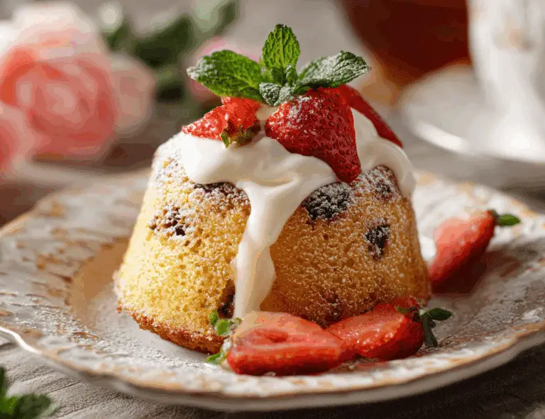 Fresh Berry Mini Bundt Cakes Recipe