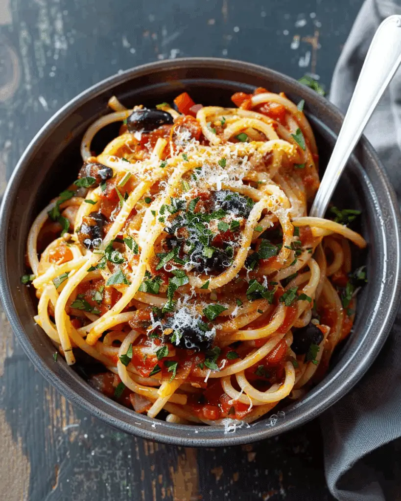 Pasta alla Puttanesca