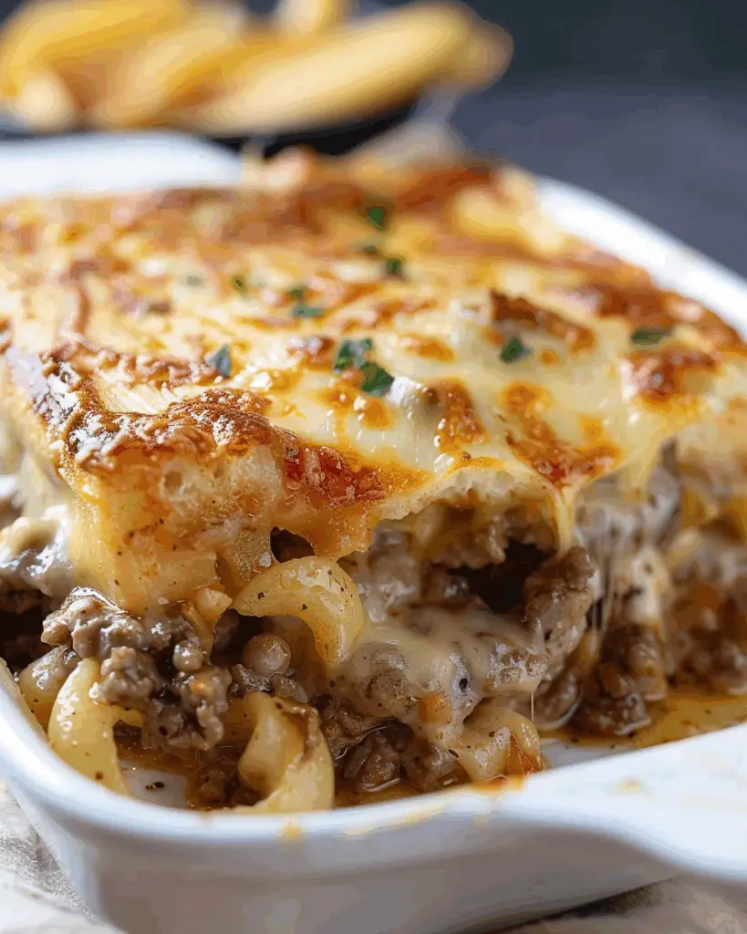 Patty Melt Casserole