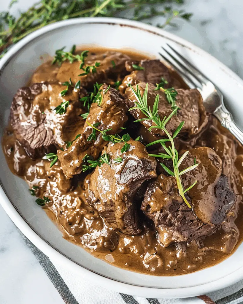 Beef Cube Steak in the Crock Pot (Slow Cooker)