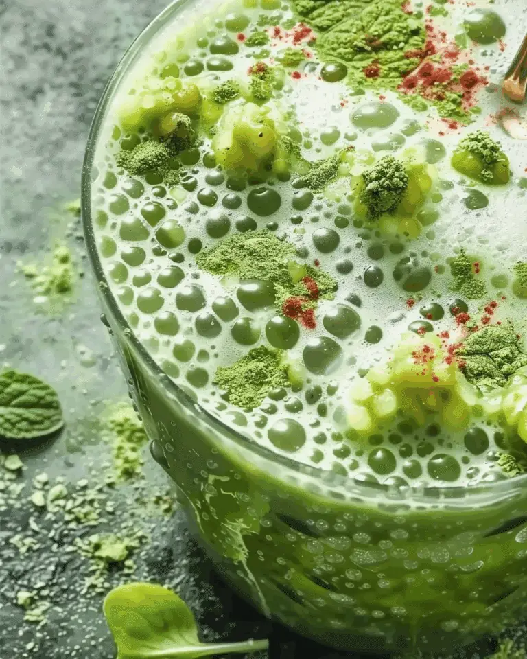 Creamy Matcha Sago
