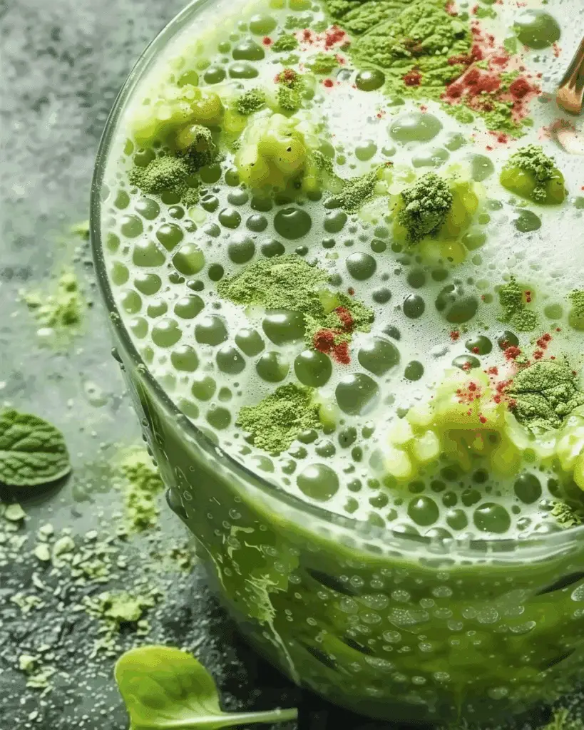 Creamy Matcha Sago
