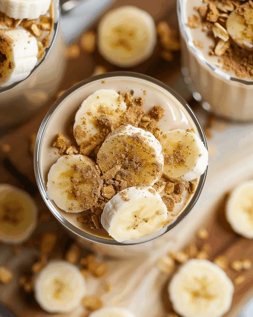 High Protein Silken Tofu Banana Pudding (Vegan)