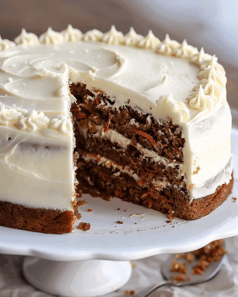 King Arthur Carrot Cake with Not Too Sweet Cream Cheese Frosting