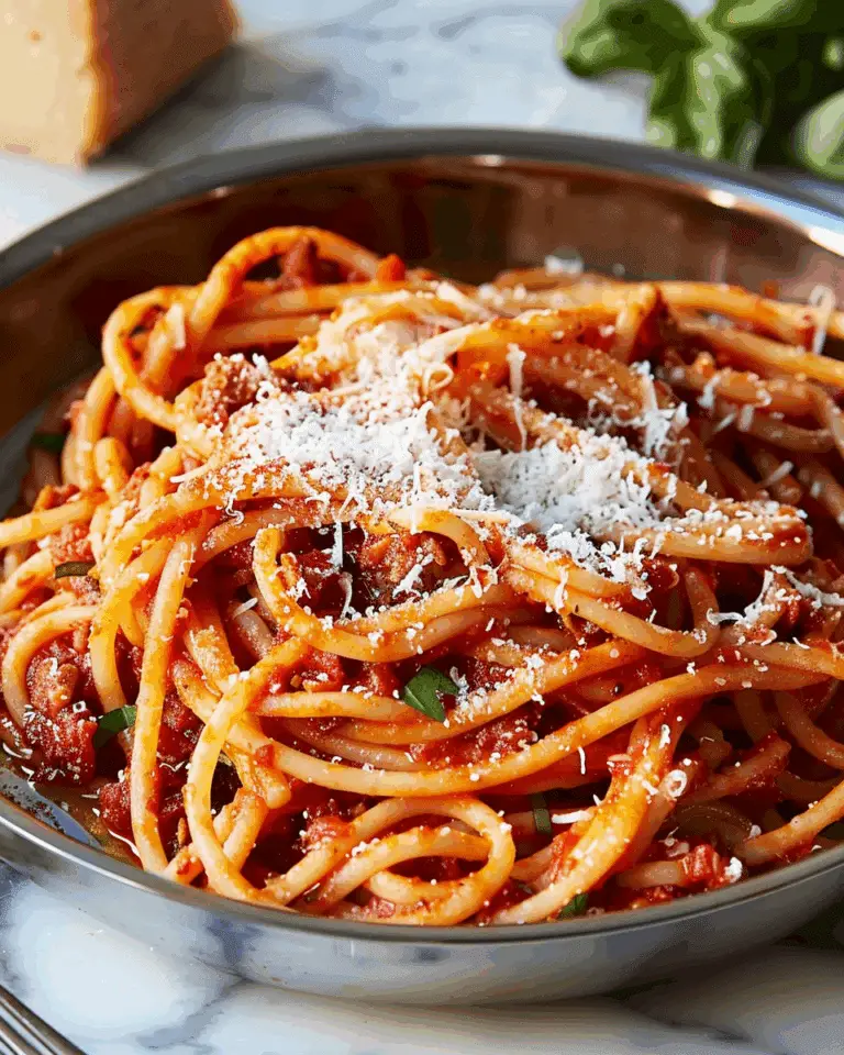 Spicy Bucatini Amatriciana