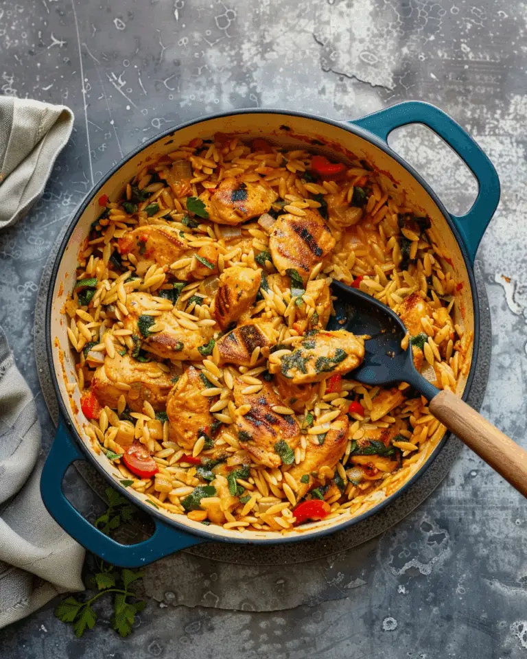 Cajun Chicken Orzo