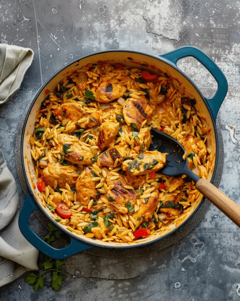 Cajun Chicken Orzo