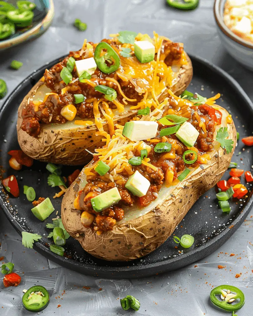 Chili Baked Potato (Vegan)