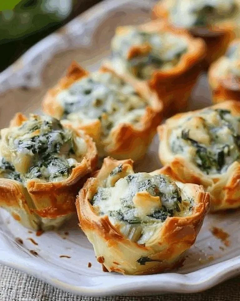 Spinach Artichoke Bites