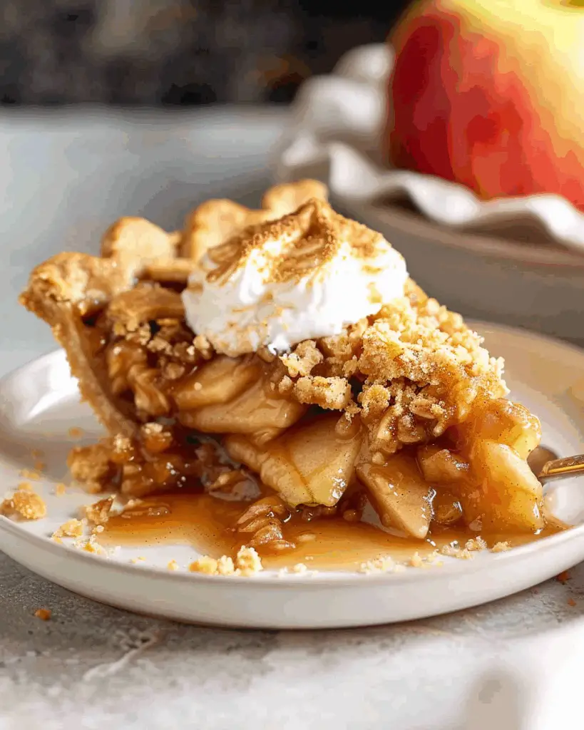 Apple Pie with Graham Cracker Crust