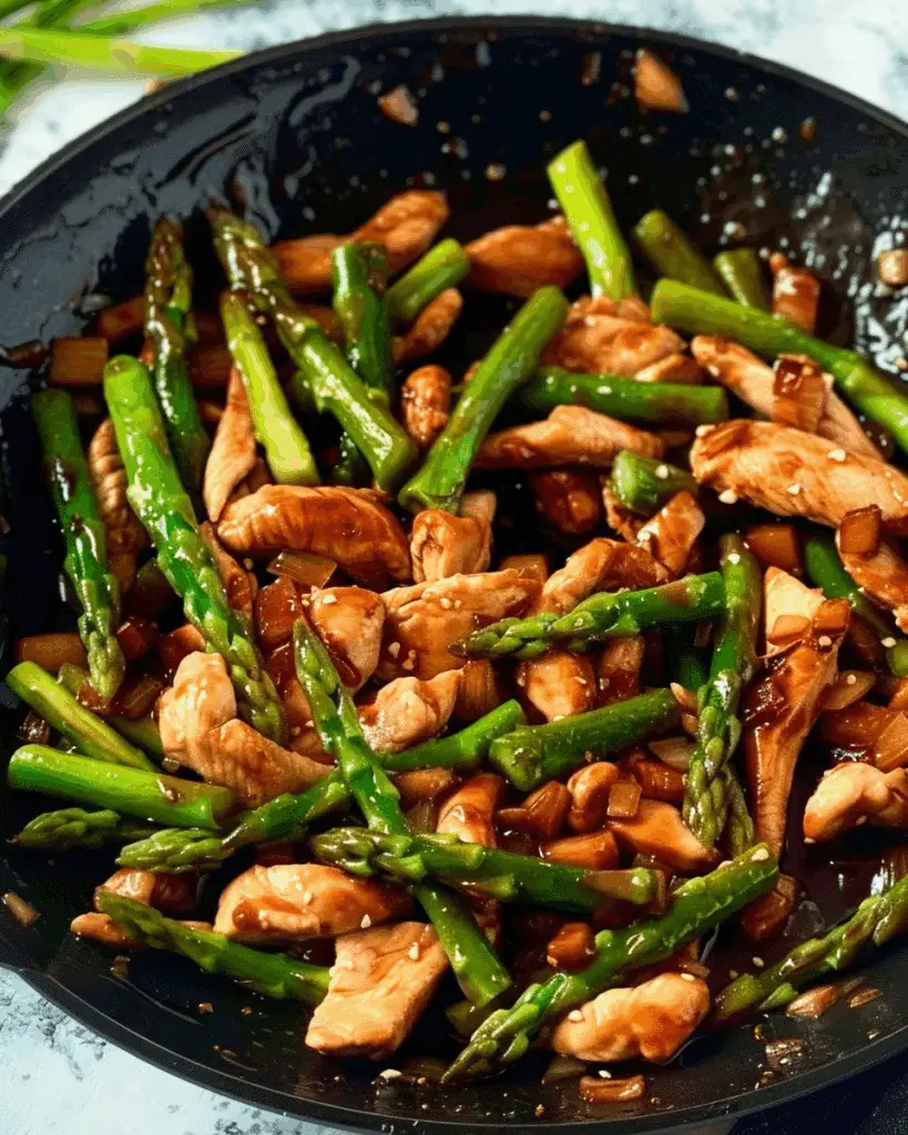 Chicken & Asparagus Stir-Fry