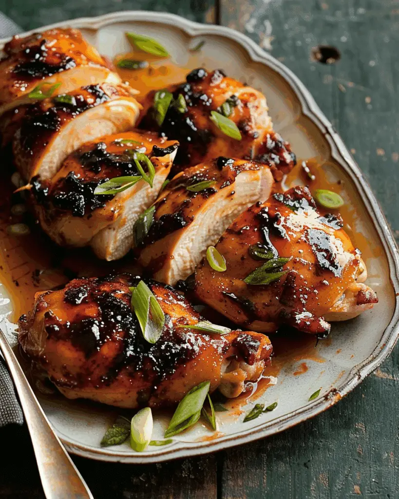 Miso-Honey Broiled Chicken