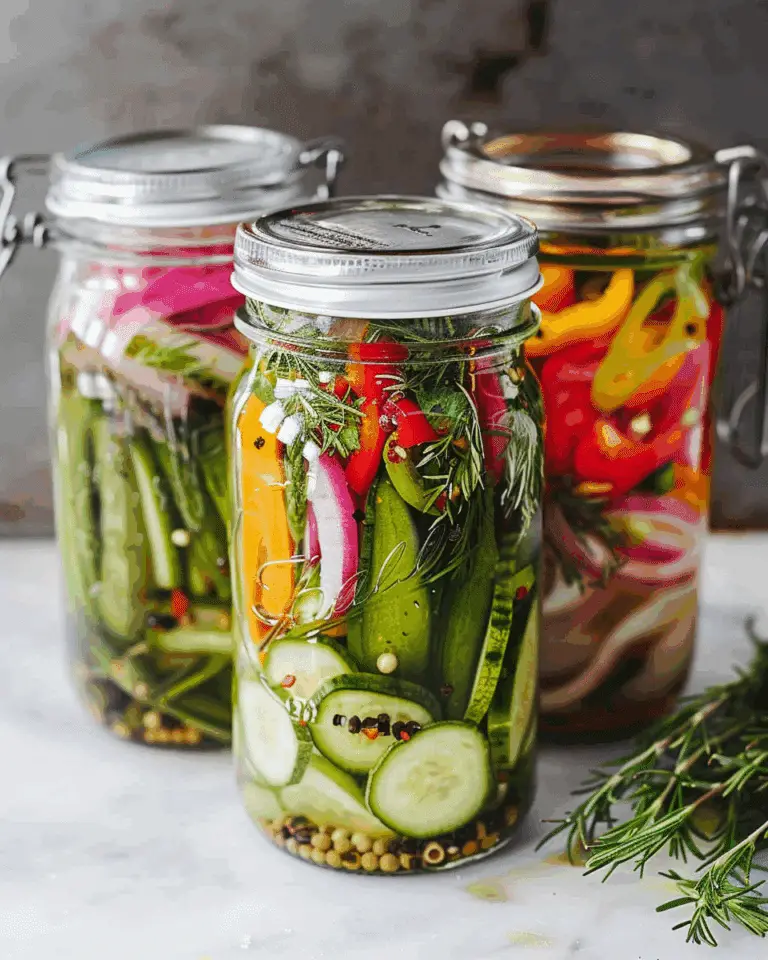 Pickling Vegetables