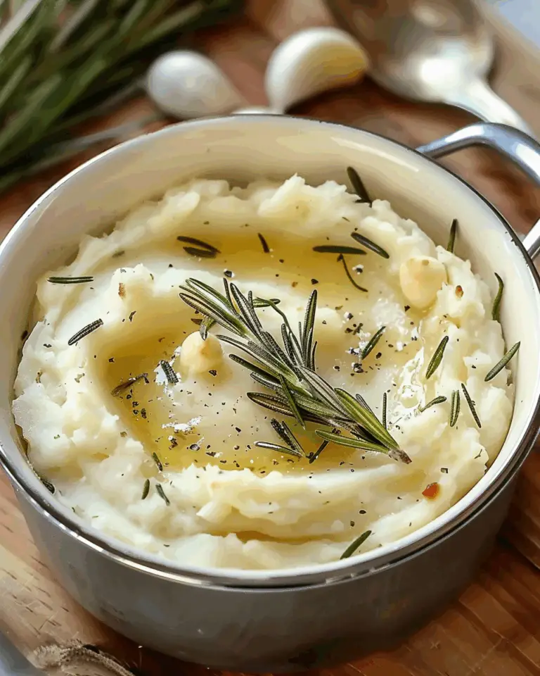 Rosemary Garlic Mashed Potatoes