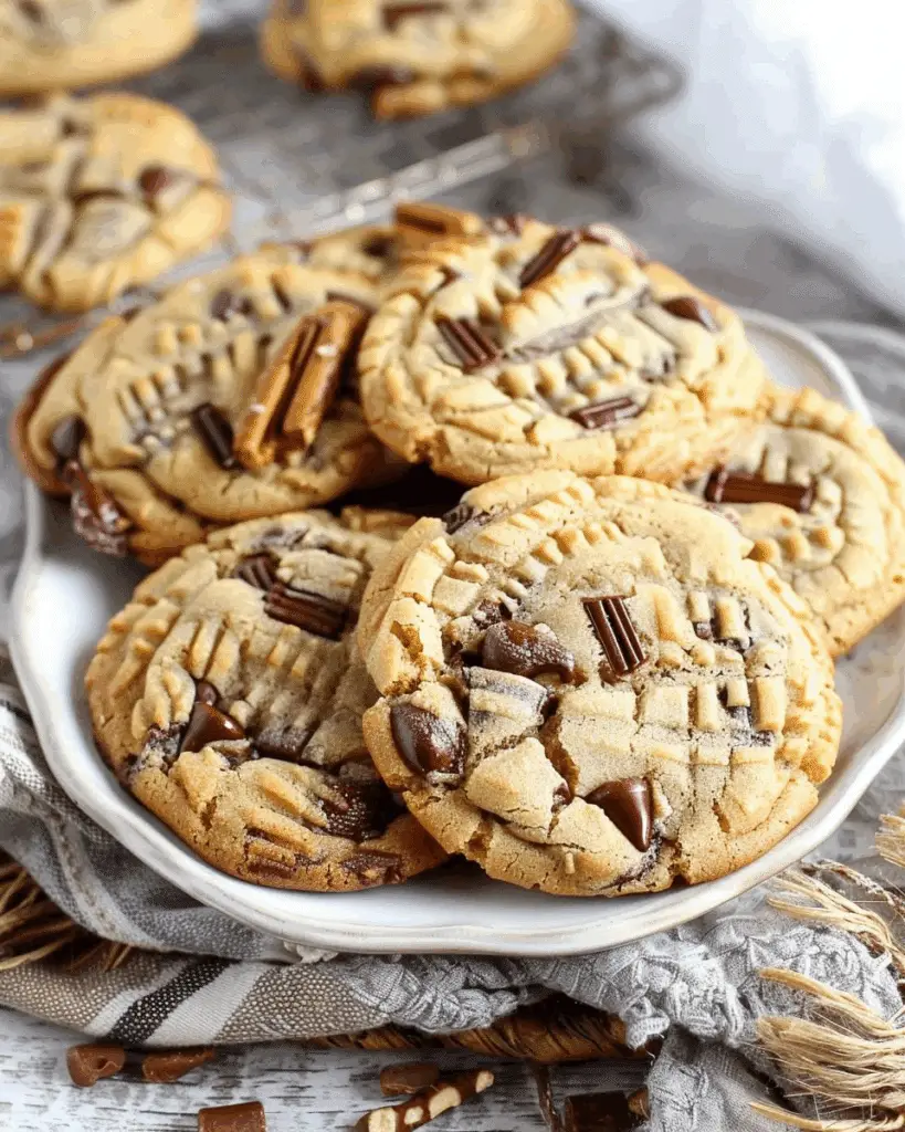 Soft, Chewy, Delicious Turtle Chocolate Chip Cookies